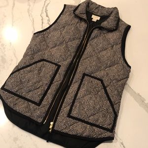 J.Crew Herringbone Vest